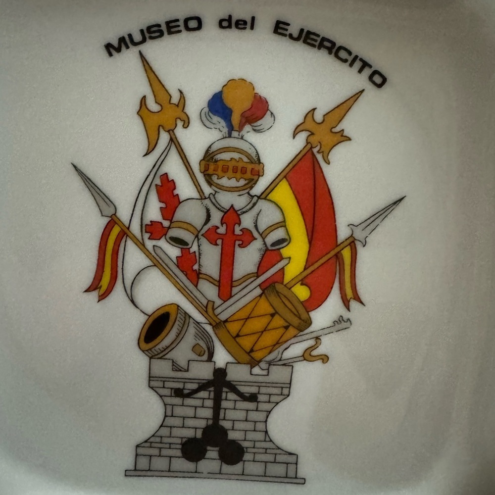 Vintage Museo del Ejercito Toledo Spain Army Museum Ashtray Souvenir Tourist - Picture 3 of 7